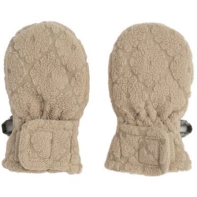 LODGER Mittens Folklore Fleece Beige 1 - 2 roky LODGER Mittens Folklore Fleece Beige 1 - 2 roky