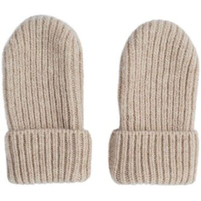 LODGER Mittens Folklore Merino Wool Beige 0 - 12 měsíců LODGER Mittens Folklore Merino Wool Beige 0 - 12 měsíců