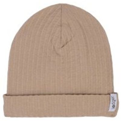 LODGER Beanie Seersucker Beige 0 - 6 měsíců LODGER Beanie Seersucker Beige 0 - 6 měsíců