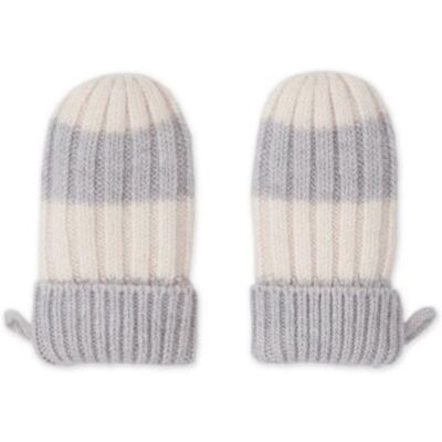 LODGER Rukavice Stripe Merino Storm vel. 0 - 12 měsíců LODGER Rukavice Stripe Merino Storm vel. 0 - 12 měsíců