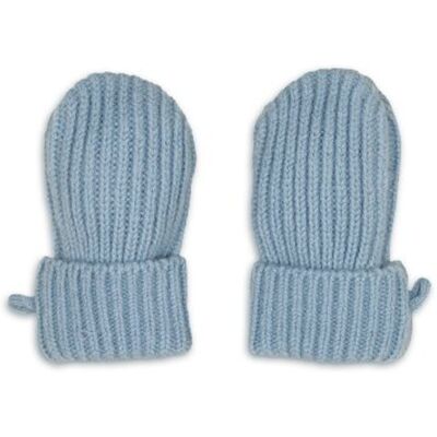 LODGER Rukavice Merino Blue Fogg 0 - 12 měsíců LODGER Rukavice Merino Blue Fogg 0 - 12 měsíců