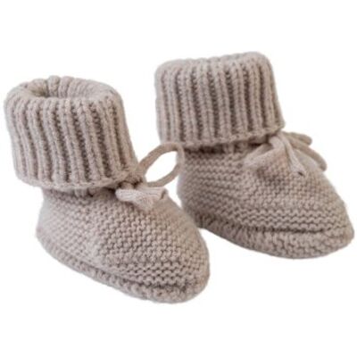 LODGER Capáčky Merino Beige 6 - 12 měsíců LODGER Capáčky Merino Beige 6 - 12 měsíců