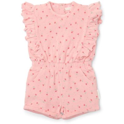 Little Dutch Overal letní Sunny Flowers Blush Pink vel. 98/104 Little Dutch Overal letní Sunny Flowers Blush Pink vel. 98/104
