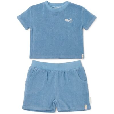 Little Dutch Tričko a kraťasy Ocean Sea Life Blue vel. 74/80 Little Dutch Tričko a kraťasy Ocean Sea Life Blue vel. 74/80