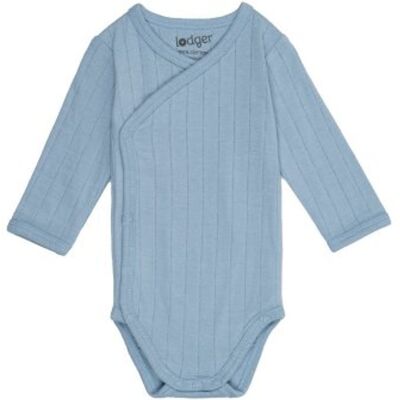 LODGER Romper LS Solid Blue Fogg 62 LODGER Romper LS Solid Blue Fogg 62