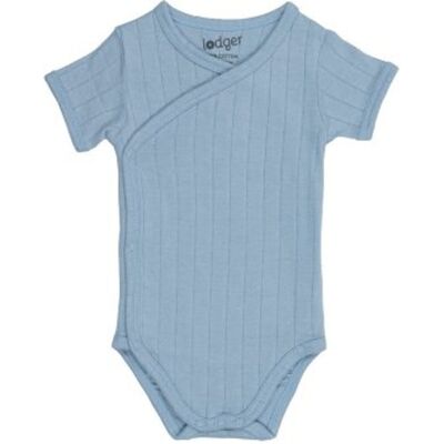 LODGER Romper SS Solid Blue Fogg 74 LODGER Romper SS Solid Blue Fogg 74
