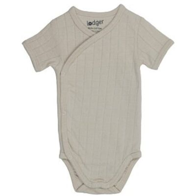 LODGER Romper SS Solid Birch 68 LODGER Romper SS Solid Birch 68
