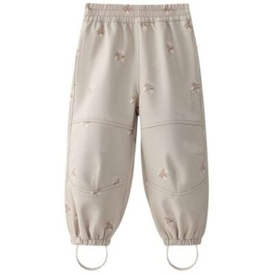 LEOKID Softshellové kalhoty Vic Silver Cloud Flower vel. 86 LEOKID Softshellové kalhoty Vic Silver Cloud Flower vel. 86
