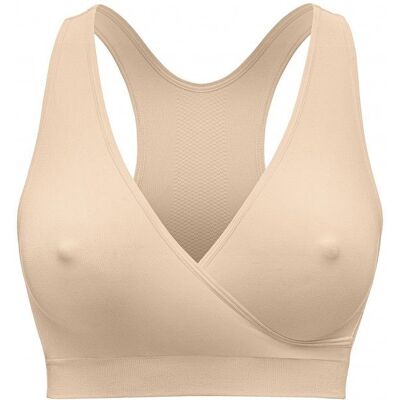 Medela Noční těhotenská a kojicí podprsenka Keep Cool™ - Béžová-XXL Medela Noční těhotenská a kojicí podprsenka Keep Cool™ - Béžová-XXL