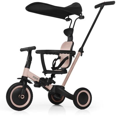 ZOPA Tříkolka Pro 6v1 - Coral Pink ZOPA Tříkolka Pro 6v1 - Coral Pink