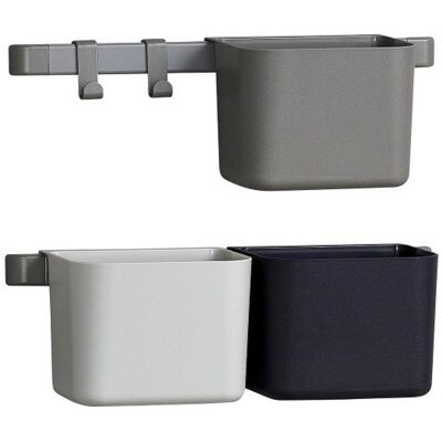 LEANDER Organizér 3ks + háček 2ks + krátká lišta 2ks - dusty grey LEANDER Organizér 3ks + háček 2ks + krátká lišta 2ks - dusty grey