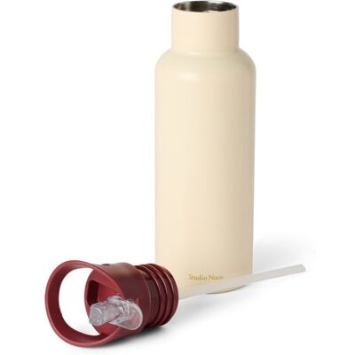 Suavinéx Studio Noos Nerezová Láhev na nápoj Medium 500ml l Krémová Suavinéx Studio Noos Nerezová Láhev na nápoj Medium 500ml l Krémová