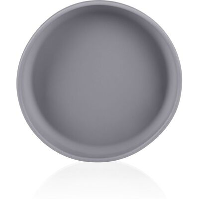 Silikonový talíř Zopa Dove Grey - Dětská sada nádobí Silikonový talíř Zopa Dove Grey - Dětská sada nádobí