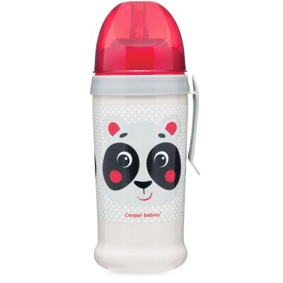 Canpol Babies Béžová 350ml silikonová láhev - dětská láhev Canpol Babies Béžová 350ml silikonová láhev - dětská láhev