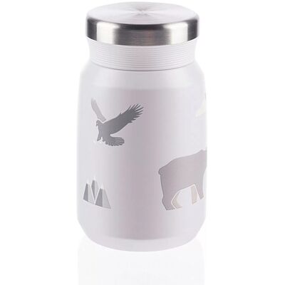 Zopa Velký Termos na Jídlo - 500 ml - Vhodný pro teplé nebo studené jídlo Zopa Velký Termos na Jídlo - 500 ml - Vhodný pro teplé nebo studené jídlo