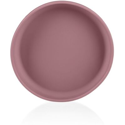 Silicone Talíř Zopa Starobylé Růžové - Dětská Jídelní Sada Silicone Talíř Zopa Starobylé Růžové - Dětská Jídelní Sada