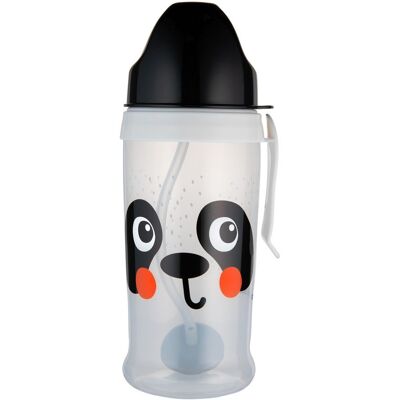 Canpol babies Lahev nevylévací sportovní se slámkou a závažím BabiesBoo 350ml panda Canpol babies Lahev nevylévací sportovní se slámkou a závažím BabiesBoo 350ml panda