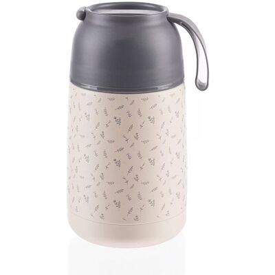 ZOPA Termoska na jídlo se silikonovým držákem 620ml - Flowers ZOPA Termoska na jídlo se silikonovým držákem 620ml - Flowers