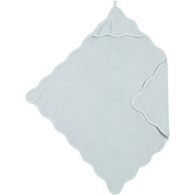 Meyco Osuška s kapucí Wavy - Grey blue Meyco Osuška s kapucí Wavy - Grey blue