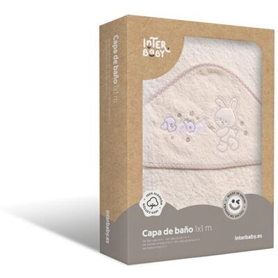 Interbaby Osuška froté KRÁLÍČEK BEBE - KRÉMOVÁ Interbaby Osuška froté KRÁLÍČEK BEBE - KRÉMOVÁ
