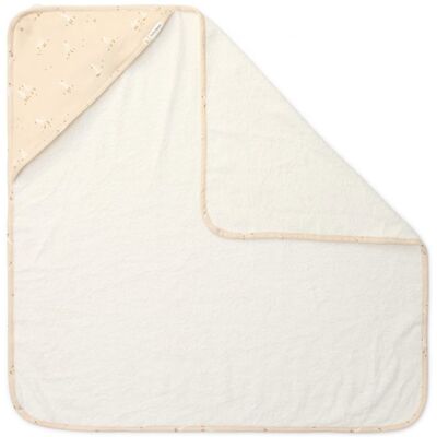 Little Dutch Osuška s kapucí 75x75 cm Husa Newborn Naturals Little Dutch Osuška s kapucí 75x75 cm Husa Newborn Naturals
