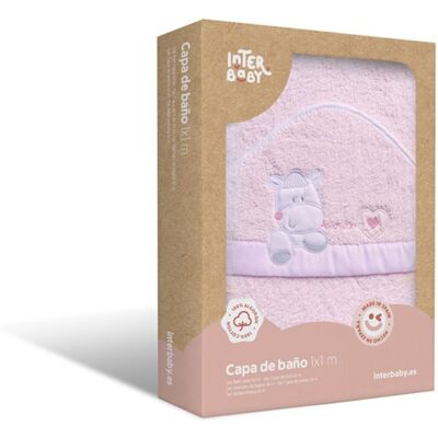 Interbaby OSUŠKA froté Ovečka - růžová Interbaby OSUŠKA froté Ovečka - růžová
