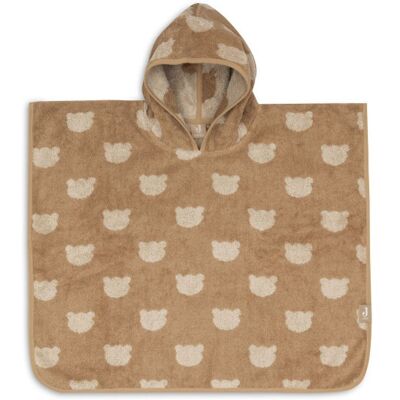 Jollein Osuška pončo froté Jacquard Teddy Bear Jollein Osuška pončo froté Jacquard Teddy Bear
