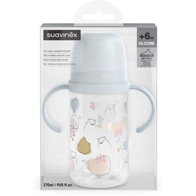 Suavinex My Family Baby Bottle - Azzurro - 270ml - Baby Bottle Suavinex My Family Baby Bottle - Azzurro - 270ml - Baby Bottle