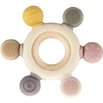 Zopa Silikonový Dětský Žvýkací Hračka - Multicolor Zopa Silikonový Dětský Žvýkací Hračka - Multicolor