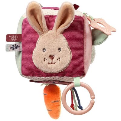BABYONO Kostka sensorická Rabbit Karo 0m+ BABYONO Kostka sensorická Rabbit Karo 0m+