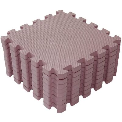 Baby Dan hrací podložka puzzle Dusty Rose 90x90cm Baby Dan hrací podložka puzzle Dusty Rose 90x90cm