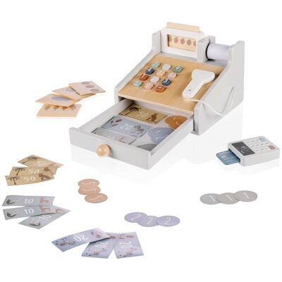 ZOPA Dřevěná pokladna set ZOPA Dřevěná pokladna set