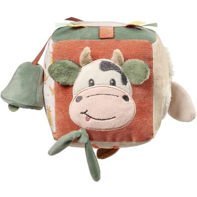 BABYONO Kostka sensorická Cow Bingo 0m+ BABYONO Kostka sensorická Cow Bingo 0m+