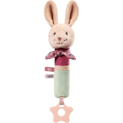 BABYONO Hračka pískací s kousátkem Rabbit Karo 3m+ BABYONO Hračka pískací s kousátkem Rabbit Karo 3m+