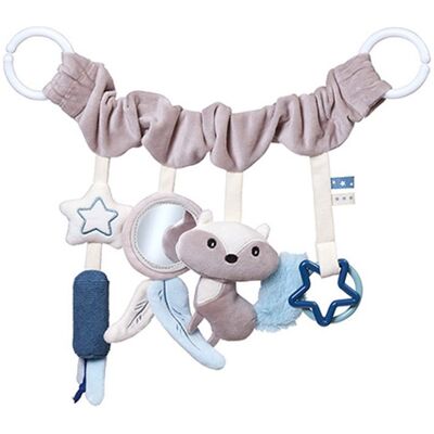 BABYONO Hrazdička závěsná Raccoon 0m+ BABYONO Hrazdička závěsná Raccoon 0m+