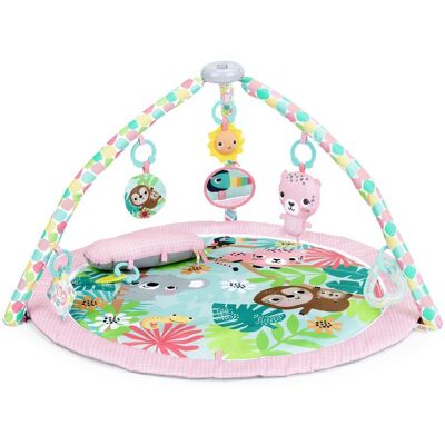 BRIGHT STARTS Deka na hraní pro rozvoj motoriky a smyslů POP 'N Wiggle Rosy Rainforest™, 0m+ BRIGHT STARTS Deka na hraní pro rozvoj motoriky a smyslů POP 'N Wiggle Rosy Rainforest™, 0m+