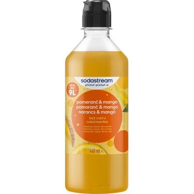 SodaStream Příchuť Pomeranč Mango Zero 440ml . SodaStream Příchuť Pomeranč Mango Zero 440ml .