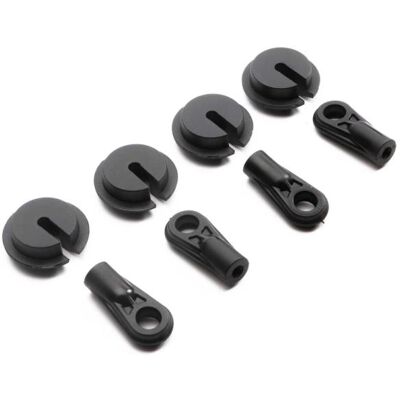 Axial koncovka tlumiče, miska pružiny (4): SCX6 Axial koncovka tlumiče, miska pružiny (4): SCX6