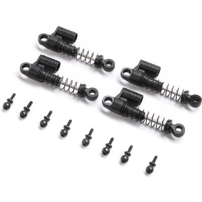 Axial set tlumičů kompletní (4): SCX24 Ford Bronco Axial set tlumičů kompletní (4): SCX24 Ford Bronco
