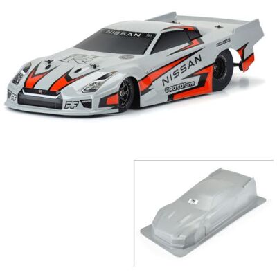 PROTOform karosérie 1:10 Nissan GT-R R35 Pro šedá: Drag Car PROTOform karosérie 1:10 Nissan GT-R R35 Pro šedá: Drag Car