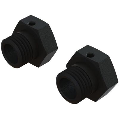 Arrma šestihranný unašeč 17mm, 16.5mm, hliník černý (2) Arrma šestihranný unašeč 17mm, 16.5mm, hliník černý (2)
