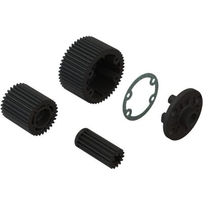 Arrma skříň diferenciálu, ozubená kola 47/15T, 0.8M Arrma skříň diferenciálu, ozubená kola 47/15T, 0.8M