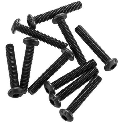 Arrma - AR721318 - Šroub s tlačítkem - M3x18mm - Šroub Arrma - AR721318 - Šroub s tlačítkem - M3x18mm - Šroub