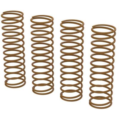 Arrma pružina tlumiče E, 0.55N/mm, bronzová (4): GROM Arrma pružina tlumiče E, 0.55N/mm, bronzová (4): GROM