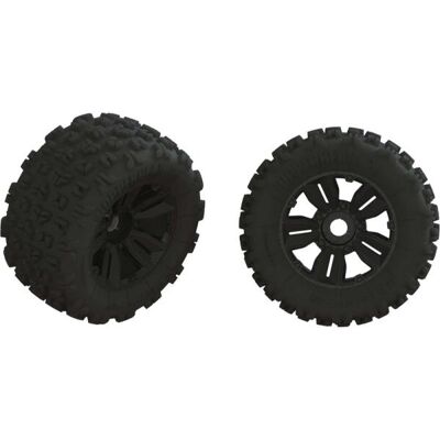 Arrma kolo s pneu dBoots Copperhead2 MT, černý disk (2) Arrma kolo s pneu dBoots Copperhead2 MT, černý disk (2)