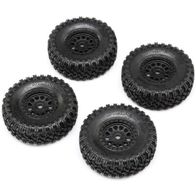 Axial pneu Falken M/T, disk 1.0" Black Rhino Primm (4): SCX24 Axial pneu Falken M/T, disk 1.0" Black Rhino Primm (4): SCX24