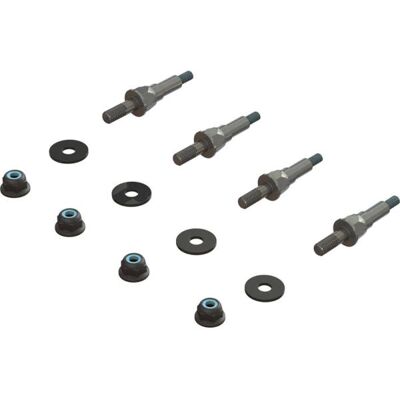 Arrma držák tlumiče s offsetem M4 (4) Arrma držák tlumiče s offsetem M4 (4)