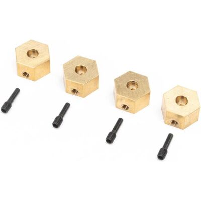 Axial šestihranný unašeč mosaz 12mm (7g) (4): UTB18 Capra Axial šestihranný unašeč mosaz 12mm (7g) (4): UTB18 Capra