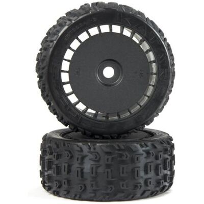 Arrma kolo s pneu dBoots Katar T Belted 6S, černé (2) Arrma kolo s pneu dBoots Katar T Belted 6S, černé (2)