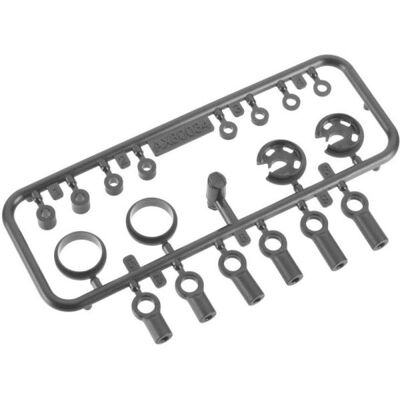 Axial plastové díly tlumiče 10mm Axial plastové díly tlumiče 10mm